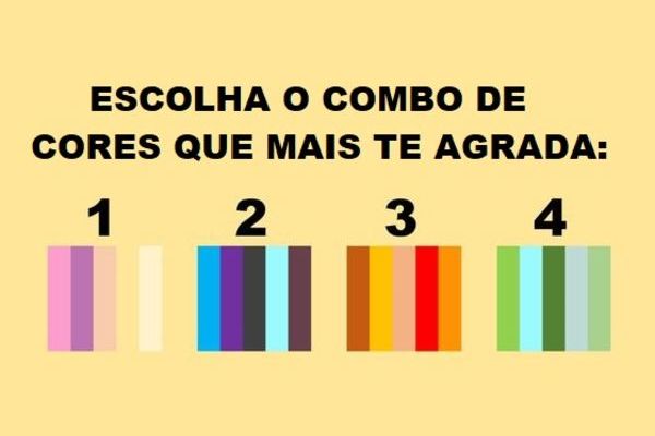 Este teste de cores revela como você realmente vê a vida