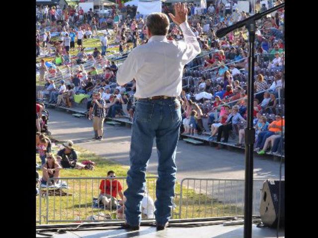 Idaho's Gov. C.L. “Butch” Otter. In 1992, then Lt. Gov. Otter, won based on “looks, appearance in jeans, total body shape and sex appeal,” reports the Idaho Statesman. This photo of Gov. Otter was from a July 3, 2014 event that was posted to his Twitter feed.
As far as we know, Iowa’s Gov. Terry Branstand hasn’t won a tight-jeans contest.