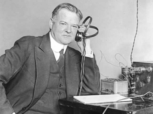 Iowa. President Herbert Hoover was born in West Branch, Iowa in 1874. Hoover became president in 1929, the year the Great Depression began.