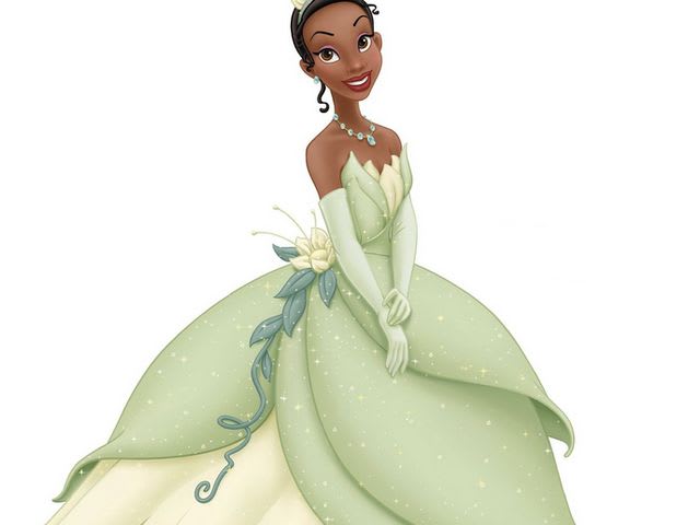 which disney princess wears green