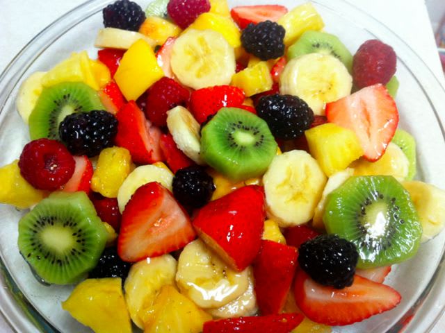 What is the fruit that you must always have in your fruit salad?