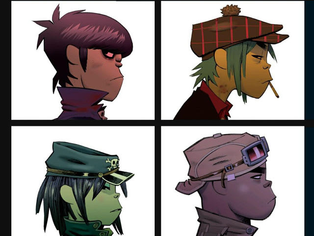 gorillaz demon days album back