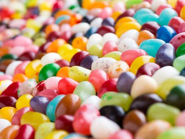 Choose a flavour of jelly bean: