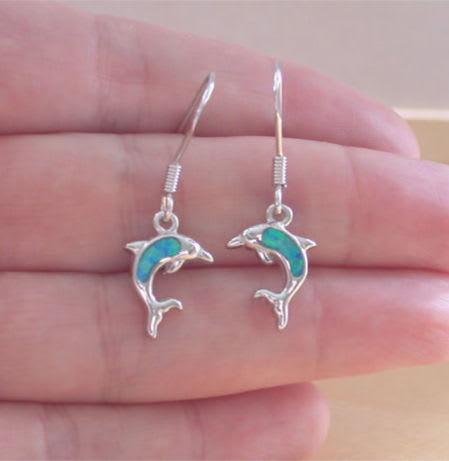 Image result for dolphin earrings 80s