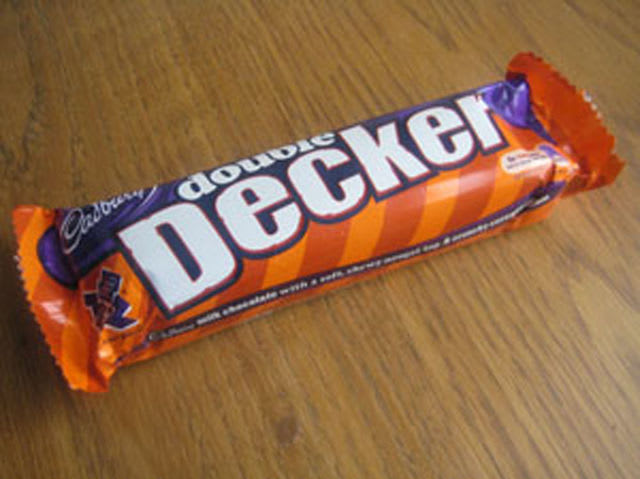 double decker chocolate bar