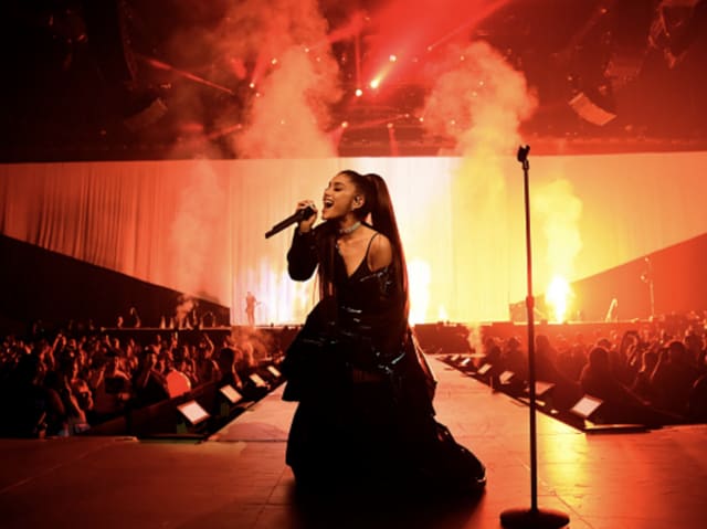 "Anytime, anywhere, baby boy, I can misbehave..."