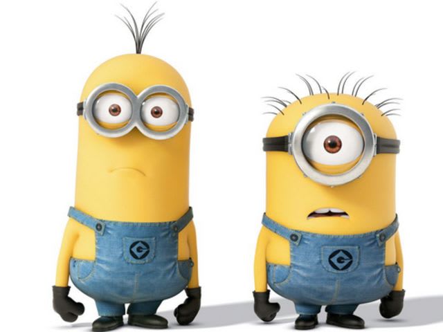 the minions have the phonebox