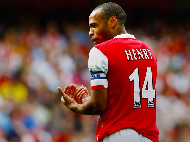 thierry henry football shirt