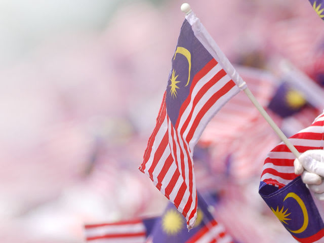 Image result for several malaysian flag display