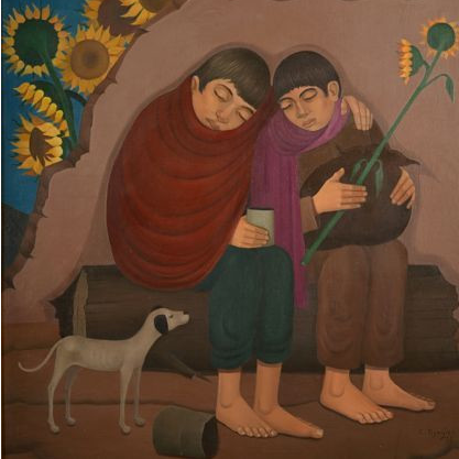 Para el año 1936 consigue una beca para especializarse en la materia de pedagogía del arte plástico en Chile, en 1937 viaja a México para estudiar en la Academia de San Carlos y en la Escuela de Esmeralda, allí se especializó en la técnica de mural, donde tienen  la oportunidad de acercarse a las creaciones de uno de los máximos referentes de esta técnica como es el artista mexicano, Diego Rivera. Tras esta experiencia de aprendizaje, Rengifo hizo prevalecer en el mensaje de su obra la temática social.