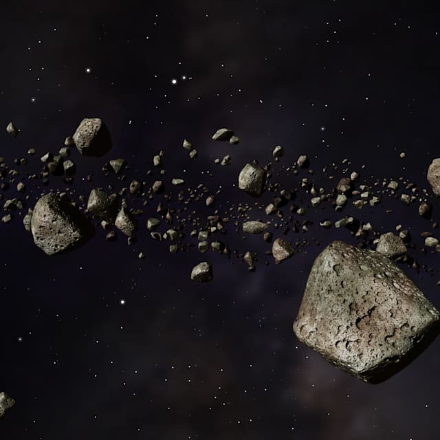 asteroid field