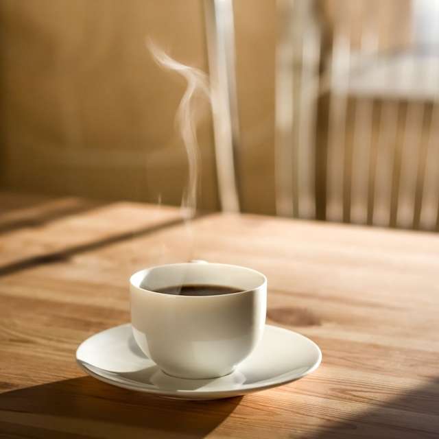 Just coffee