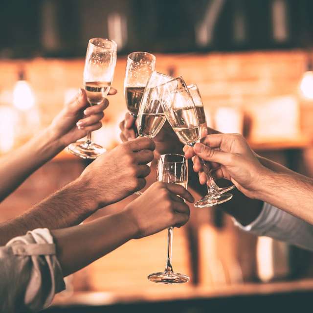 Celebrate at a friends place