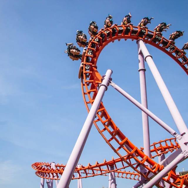 Go on a crazy roller coaster