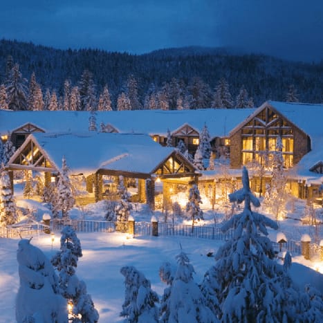 Somewhere with lots of snow