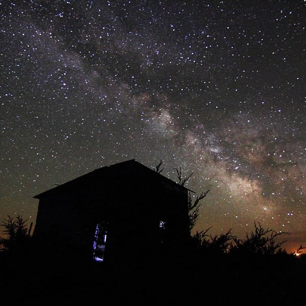Hidden away under the stars