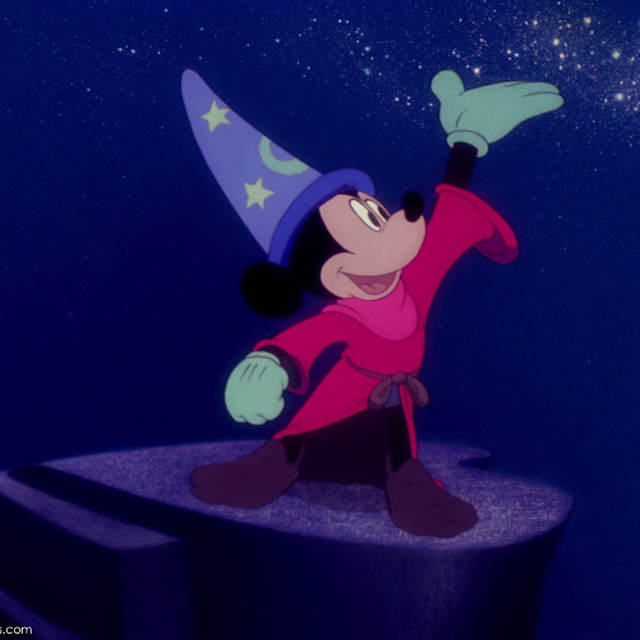 Mickey in Fantasia
