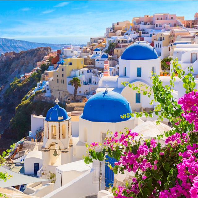 Island hopping in Greece. There's much ancient history there... and it's perfect for my Instagram!