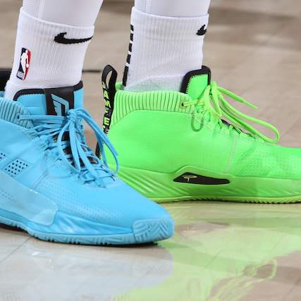 lillard green shoes