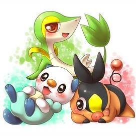 Pokemon Gen 5 Starters 
