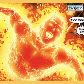 Fire Generation, self ingulfment, immunity to heat, and flight
