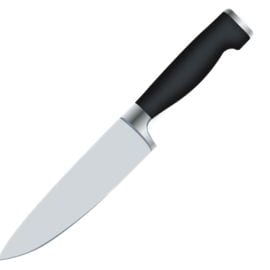 A regular knife