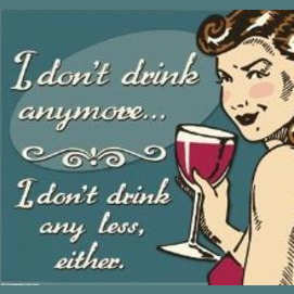 I don't drink wine. 