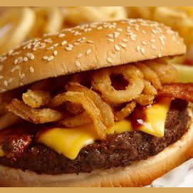 A burger