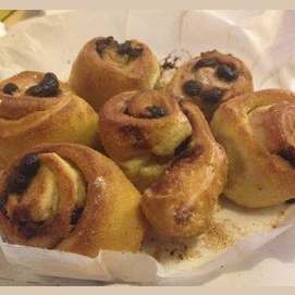 Chocolate dough balls