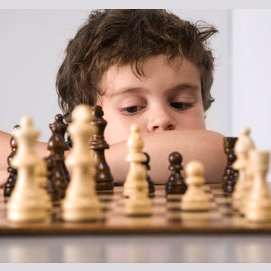Playing chess, bridge or mind games