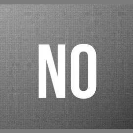 No
