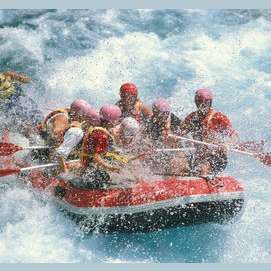 Trying an extreme sport