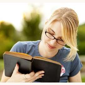 Reading a fantastic book