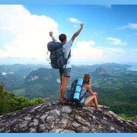 Buying a last-minute plane ticket to a random destination