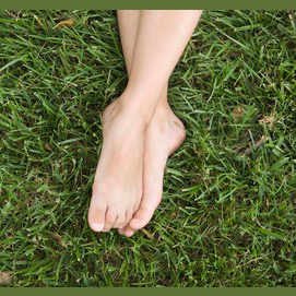 Barefoot!