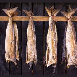 Air-dried fish