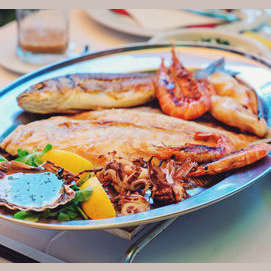 Grilled fish 