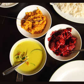 Vegetable curry 