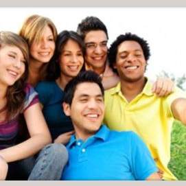 Hanging out with my friends. As long as I've got them, anywhere is ok by me.