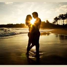 Cena romántica en la playa
