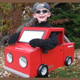 A Cardboard Car