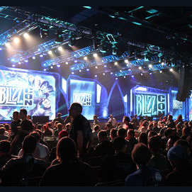 At BlizzCon!