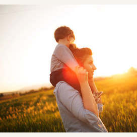 His mother