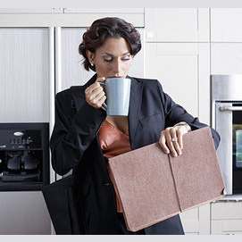 Kaffee oder Tee und irgendeine Kleinigkeit
