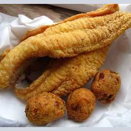 Catfish and Hush Puppies 