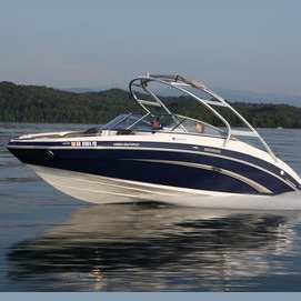 By boat