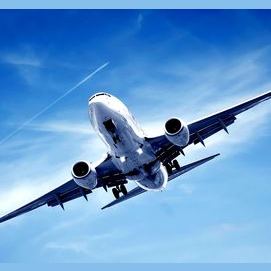 By plane