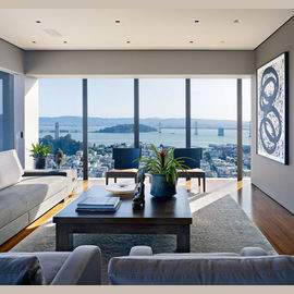 A luxurious apartment.