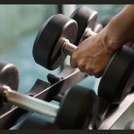 Lifting weights