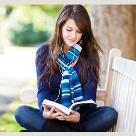 Reading books